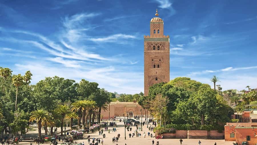 From Casablanca: Day Trip to Marrakech with Camel Ride - Passing Majorelle Garden and entering the old city