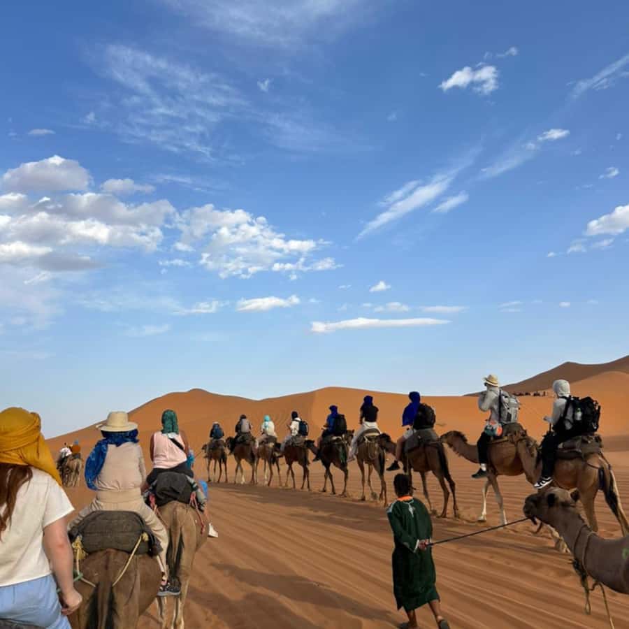 From Fes: 2 Day Round Trip Via Merzouga Desert & Camel Trek - Midelt lunch and the long road south
