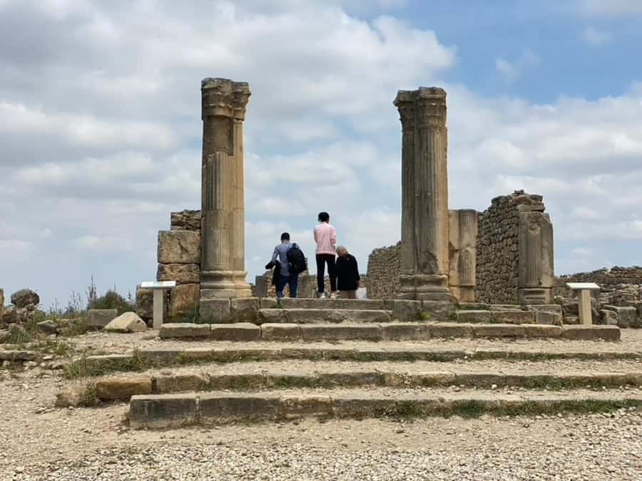 From Fes: Volubilis, Moulay Idriss, & Meknes Full-Day Trip - Volubilis and its Roman mosaics