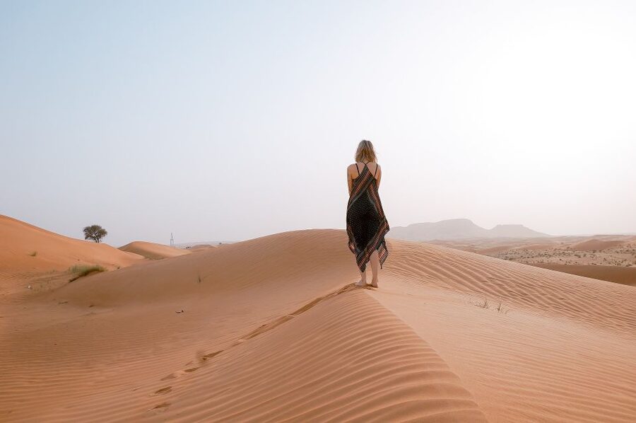 From Fez: 2-Days Desert Tour to Marrakech via Merzouga - The sunset camel ride to camp