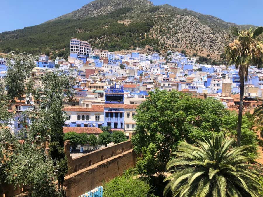 From Fez: Day Tour to the Blue Town of Chefchaouen - Entering the blue medina