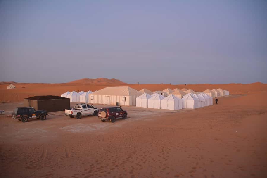 From Fez: Sahara Desert 2-Day Tour with Merzouga Camp Stay - A desert camp with real comforts