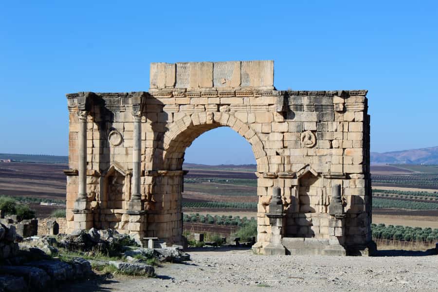 From Fez: Volubilis Moulay Idriss and Meknes Day Trip - The road out of Fez and the photo stops