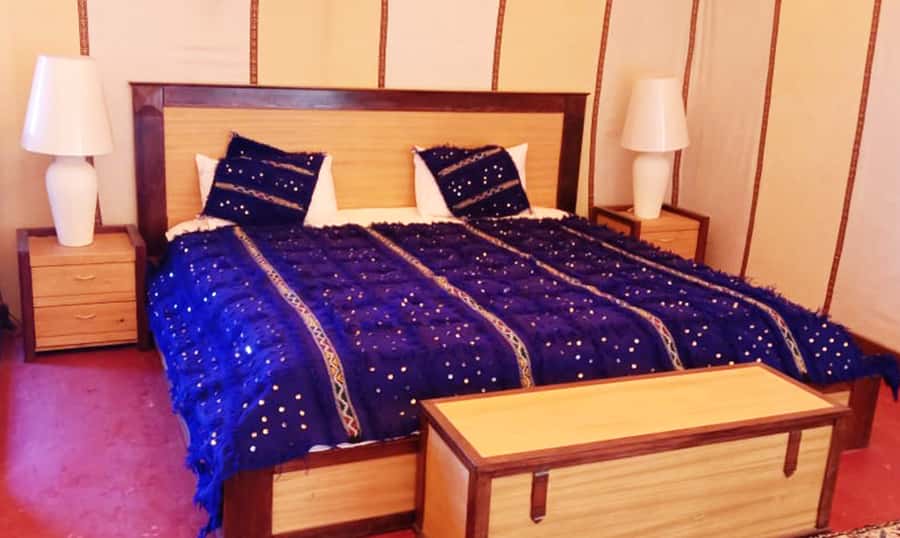 From Marrakech: 2-Day and 1-Night Stay in Agafay Desert - Moroccan dinner beneath the night sky
