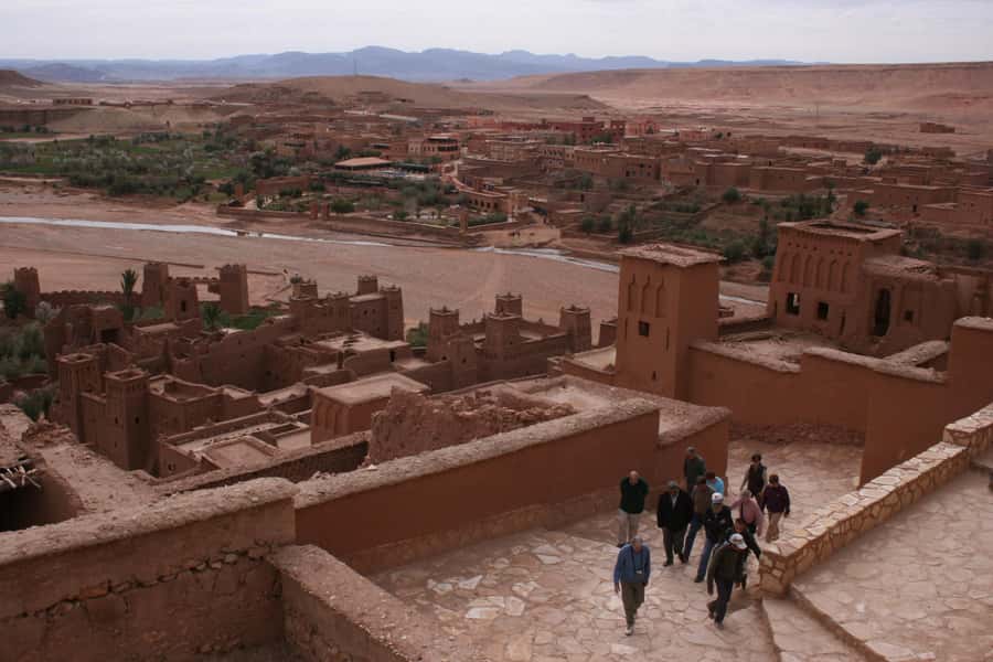 From Marrakech: 2-Day Sahara Tour to Zagora & Ait Ben Haddou - Walking through Ait Ben Haddou’s earthen walls