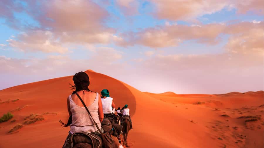 From Marrakech : 2 Days 1 night trip to Fes via Merzouga - Dinner, drums, and one night in a Berber tent