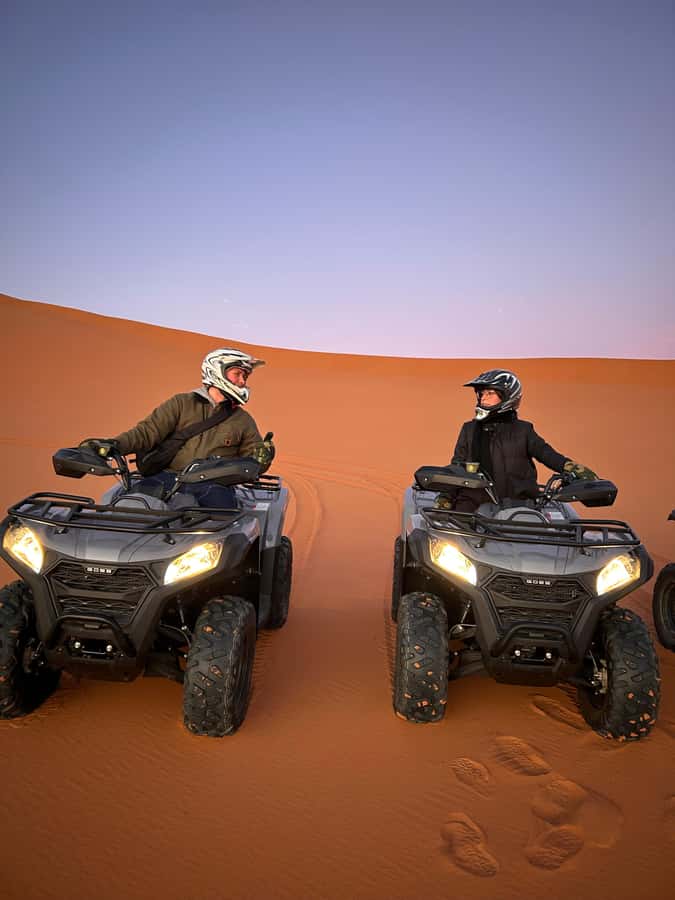 From Marrakech : 2 Days 1 night trip to Fes via Merzouga - Ouarzazate, Rose Valley, and the road east