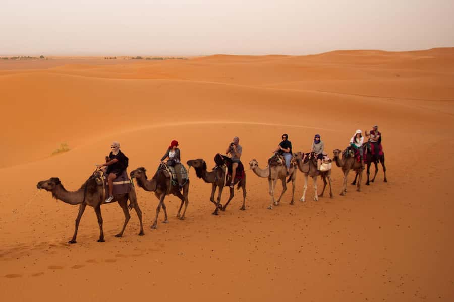 From Marrakech: 3-Day Desert Tour to Fes via Erg Chebbi - Ait Ben Haddou and the movie-country stop