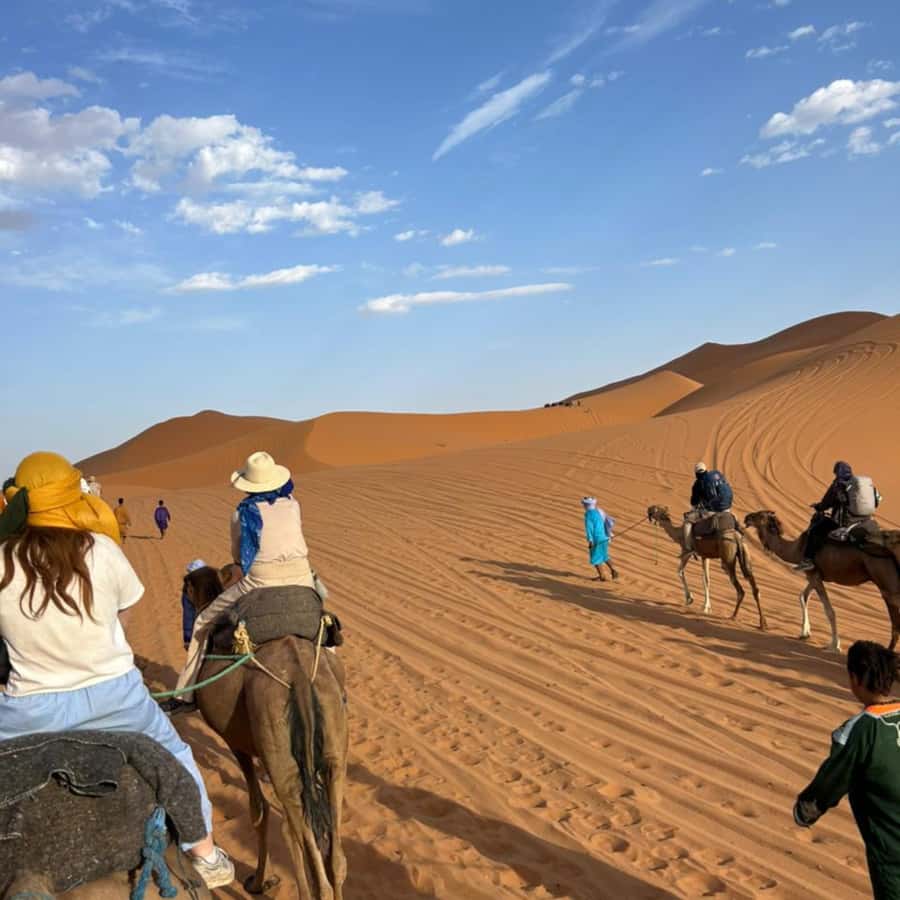 From Marrakech: 3 Day Round Trip To Merzouga Desert & Camel - Three hours among the mud-brick lanes of Ait Benhaddou