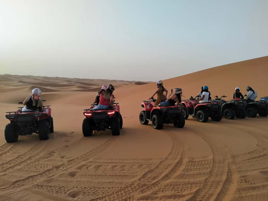 From Marrakech 3 Days Desert Merzouga with Camel & Quad bike - From Marrakech to the High Atlas and Ait Ben Haddou