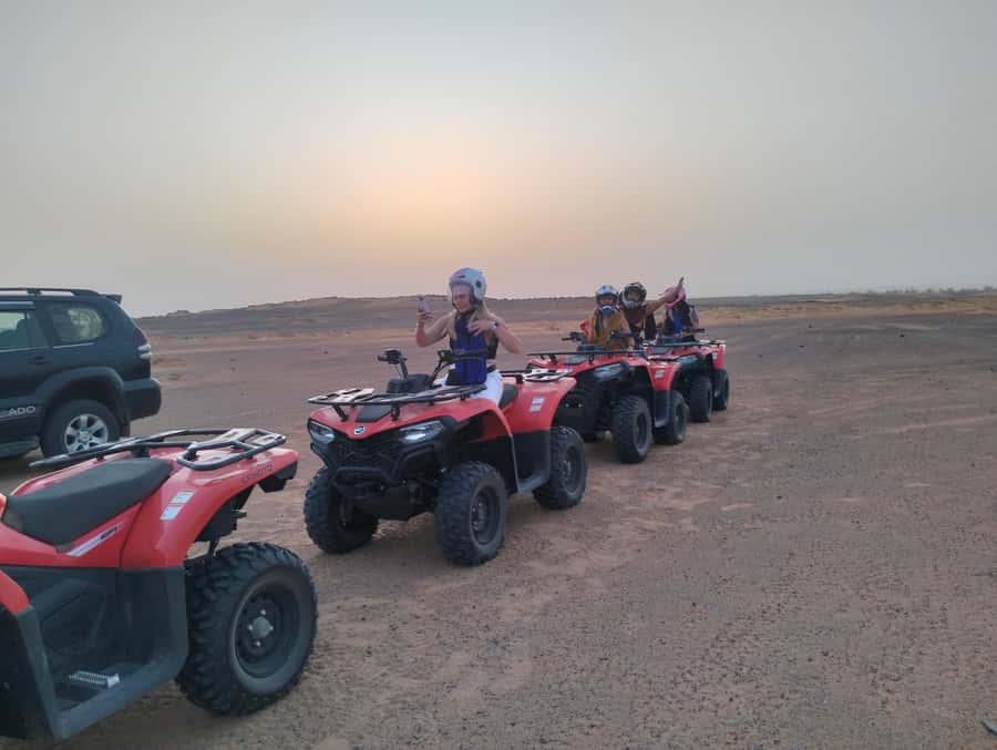 From Marrakech 3 Days Desert Merzouga with Camel & Quad bike - Quad biking and sunrise in the dunes
