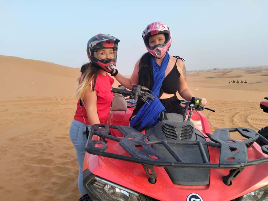 From Marrakech 3 Days Desert Merzouga with Camel & Quad bike - The long return through Rose Valley and Ouarzazate
