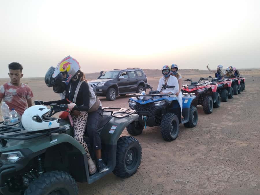 From Marrakech 3 Days Desert Merzouga with Camel & Quad bike - Guides, vehicles, and group atmosphere