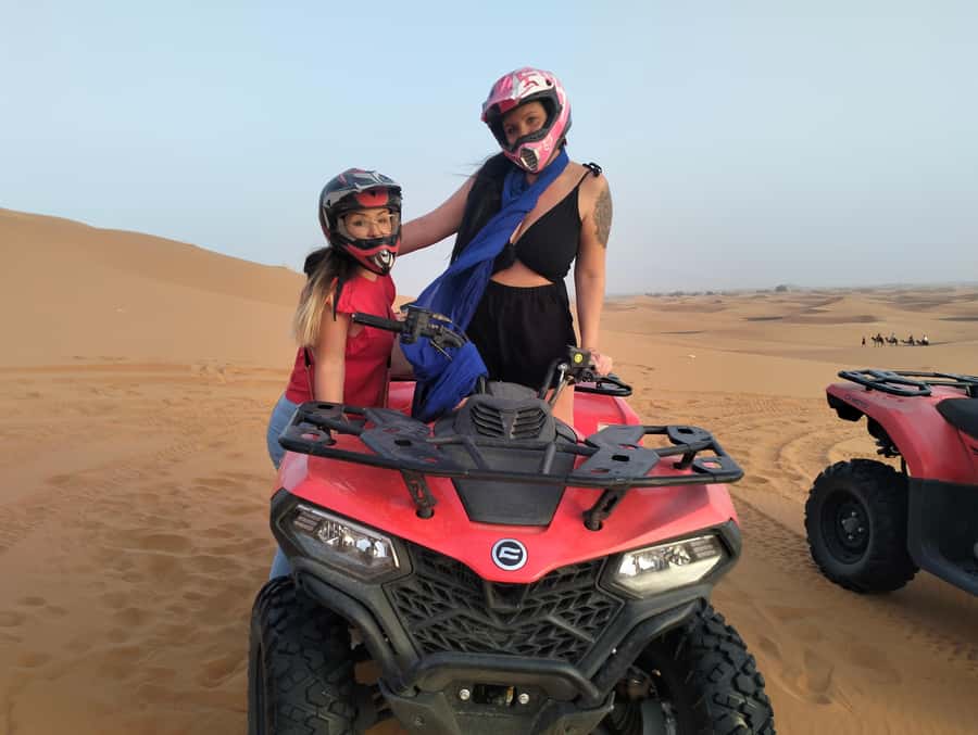 From Marrakech 3 Days Desert Merzouga with Camel & Quad bike - The Dades Valley overnight stop