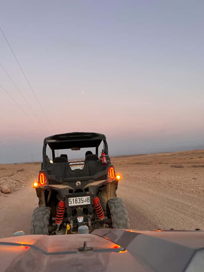 From Marrakech: Agafay Desert Buggy 1Hour & Dinner Show - What the $96 price really covers