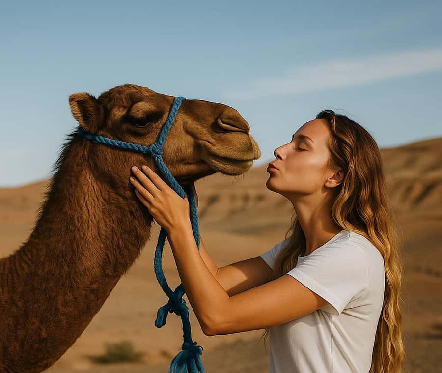 From Marrakech: Agafay Desert Dinner and Optional Camel Ride - Reaching the Agafay camp before sunset