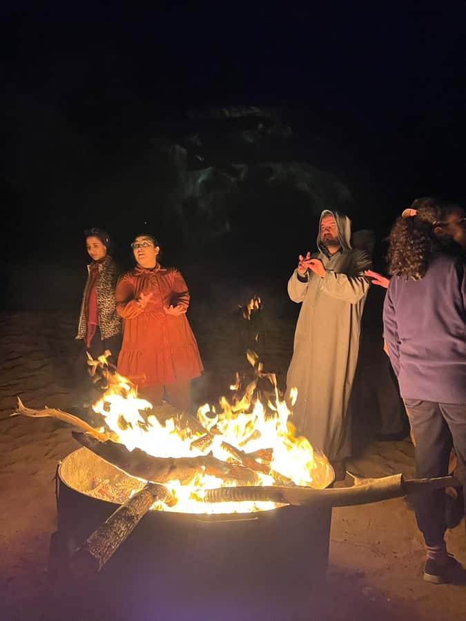 From Marrakech: Agafay Desert Sunset, Camel Ride, and Dinner - Guides who shape the evening