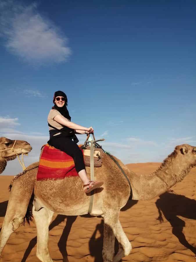 From Marrakech: Agafay Desert Sunset, Camel Ride, and Dinner - Mint tea before the camel ride