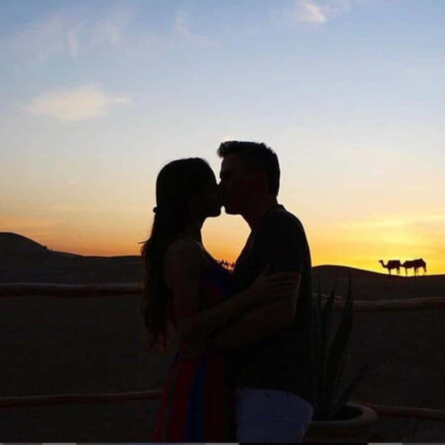 From Marrakech: Agafay Desert Sunset Dinner with Live Show - Music, dancing, and the fire show
