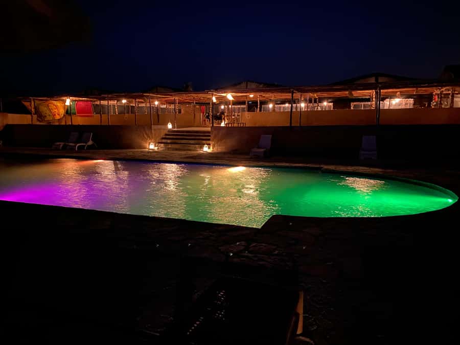 From Marrakech: Agafay Sunset Camel Tour with Dinner & Show - Tea, dinner, and the Berber tent