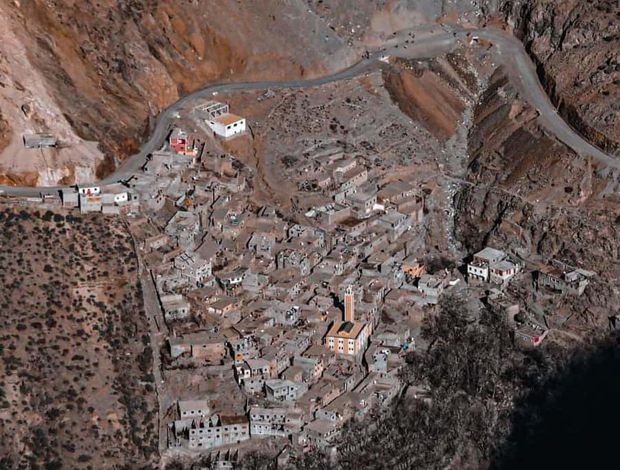 From Marrakech: Atlas Mountains and Berber Village Day Trip - Tizi n’Tamatert and the valley views