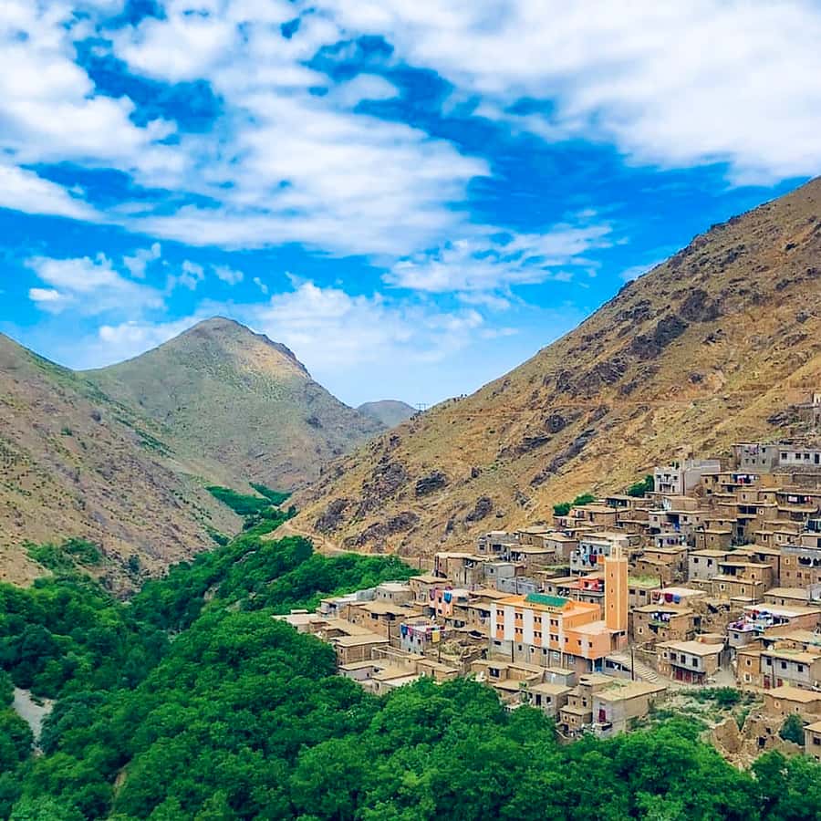 From Marrakech: Atlas Mountains and Berber Village Day Trip - The road from Marrakech to Tahnaout
