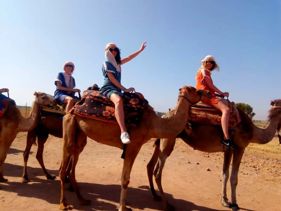From Marrakech: Atlas Mountains and Three Valleys Day Trip - The waterfall hike and village paths