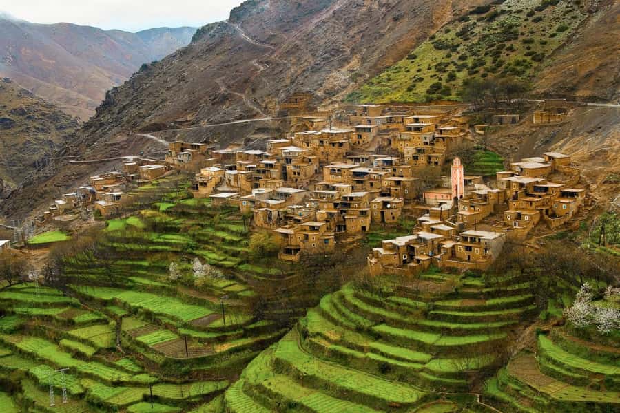 From Marrakech: Atlas Mountains Full-Day Hiking Trip w Lunch - Moulay Brahim and the road to Imlil