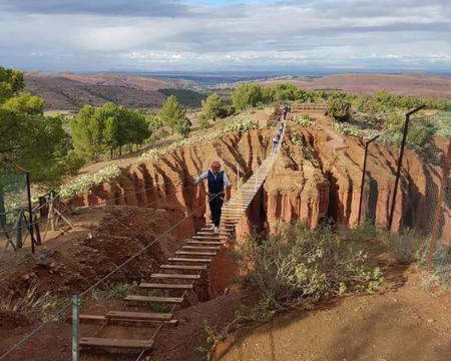From Marrakech: Atlas Mountains Zip Line Tour Adventure - Getting ready for four Atlas Mountain zip lines