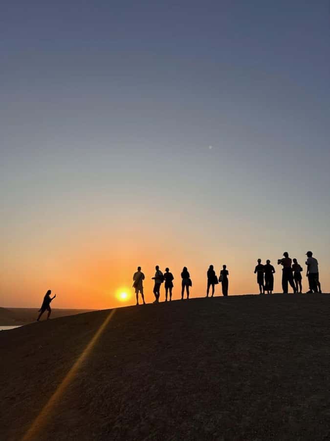 From Marrakech: Camel, Quad Bike Tour, Sunset, Dinner & Show - A quiet camel ride at sunset
