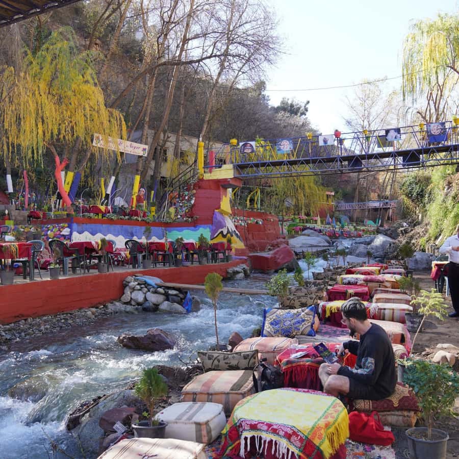 From Marrakech: Day Trip to Ourika Valley with Waterfalls - Seeing argan oil made by hand