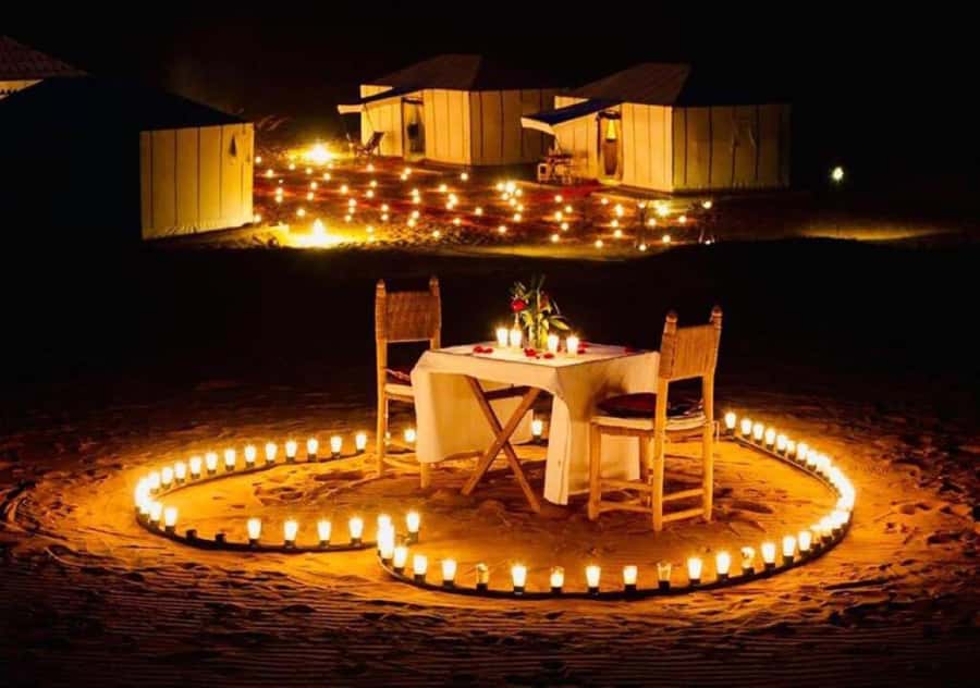 From Marrakech: Dinner in Agafay Desert with Sunset - The argan oil cooperative and Moroccan tea