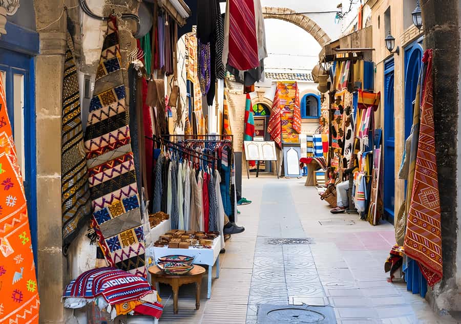 From Marrakech: Essaouira day Trip with camel, horse & quad - Entering Essaouira through the old port