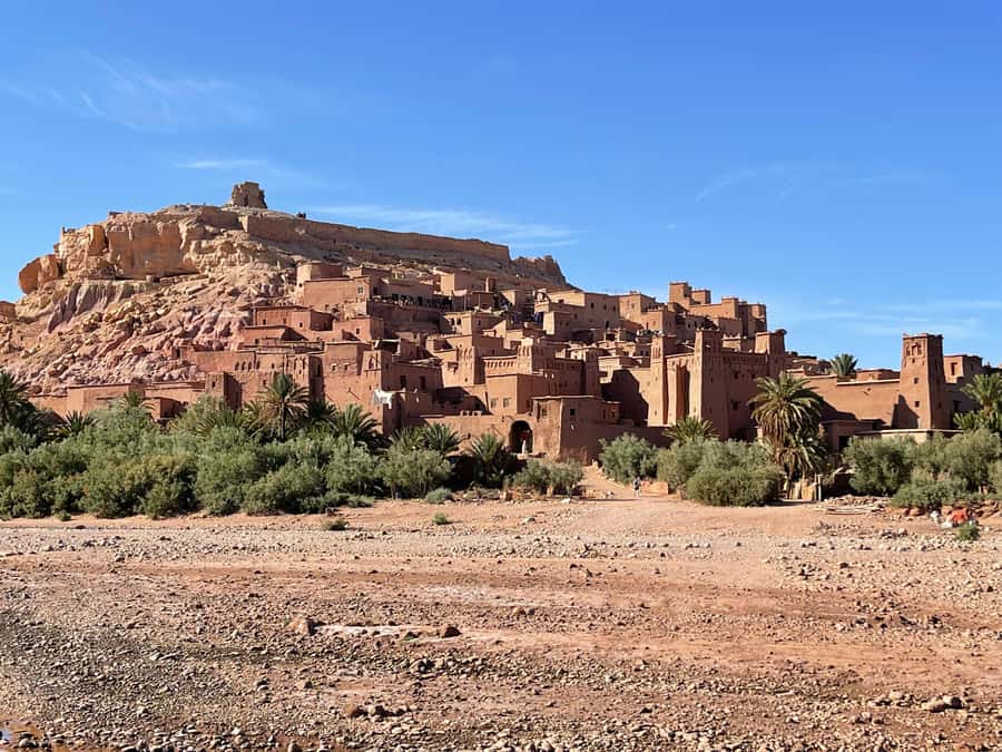 From Marrakech: Excursion to Kasbah Ait Ben Haddou - Crossing the Atlas on the Tizi n’Tichka road