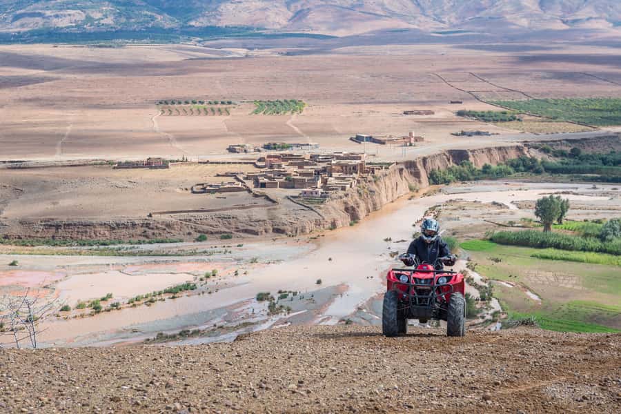 From Marrakech: Full-Day Agafay Desert Quad Adventure - Leaving Marrakech for Agafay’s rocky desert