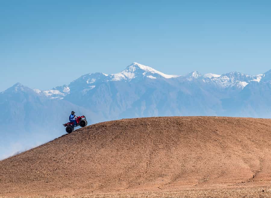 From Marrakech: Full-Day Agafay Desert Quad Adventure - Starting in a green oasis
