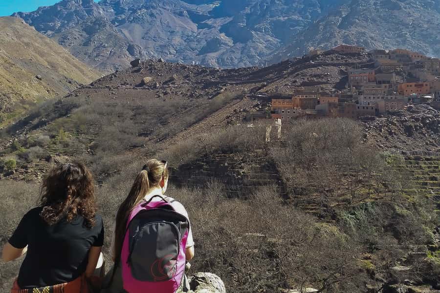 From Marrakech: Full-Day Atlas Mountain Berber Tour - Tahnaout and the argan oil cooperative