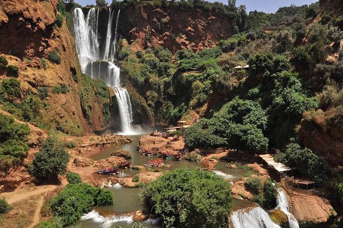 From Marrakech: Full-Day Tour to Ouzoud Waterfalls with Boat Trip - Arriving above the Cascades d’Ouzoud