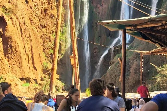 From Marrakech: Full-Day Tour to Ouzoud Waterfalls with Boat Trip - Orange juice, monkeys, and the walk to the basin