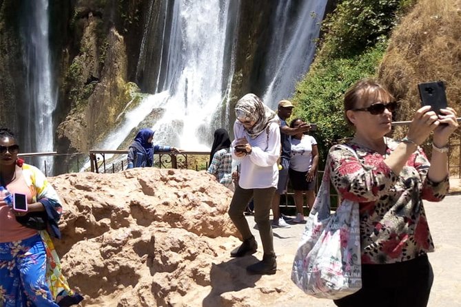 From Marrakech: Full-Day Tour to Ouzoud Waterfalls with Boat Trip - The short boat ride under the falls