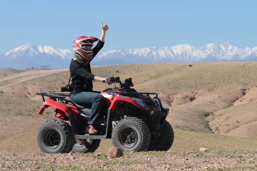 From Marrakech: Guided Quad Biking Tour in Agafay Desert - Why Agafay works better on four wheels