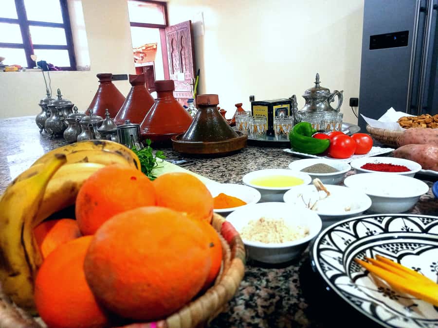From Marrakech: High Atlas Berber Cooking Class - Waiting for the tagine in the Atlas air