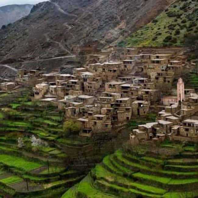 From Marrakech: Imlil Village and Kik Plateau Day Trip - From Marrakech to the red foothills