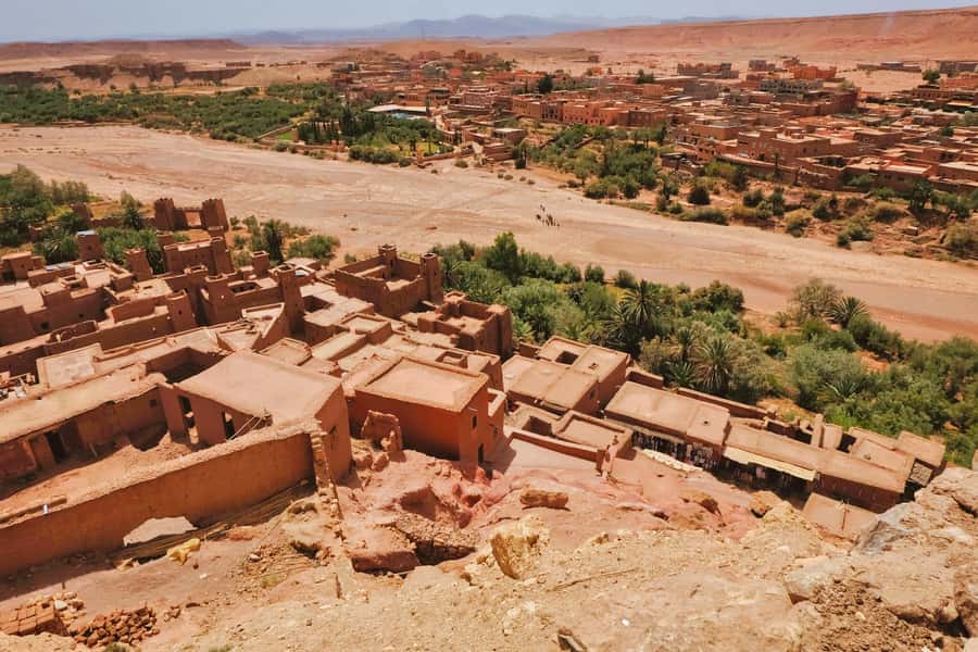 From Marrakech: Kasbah Ait Ben Haddou, Ouarzazate & Studios - Crossing Tizi n’Tichka by van