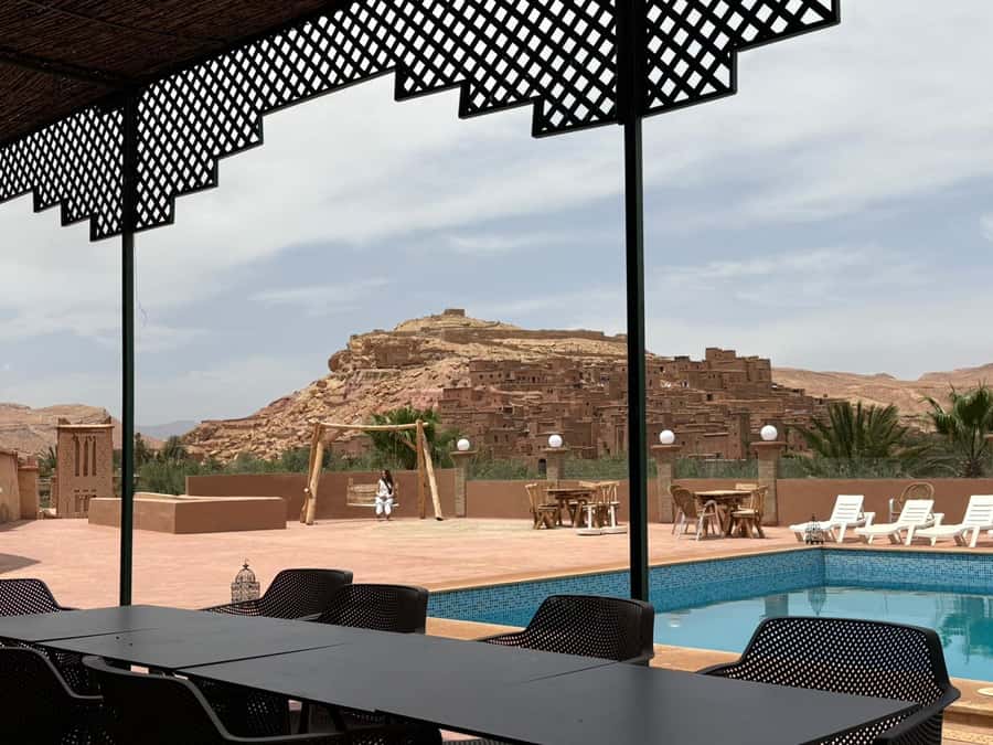 From Marrakech: Kasbah Ait Ben Haddou, Ouarzazate & Studios - The drivers and the guide question