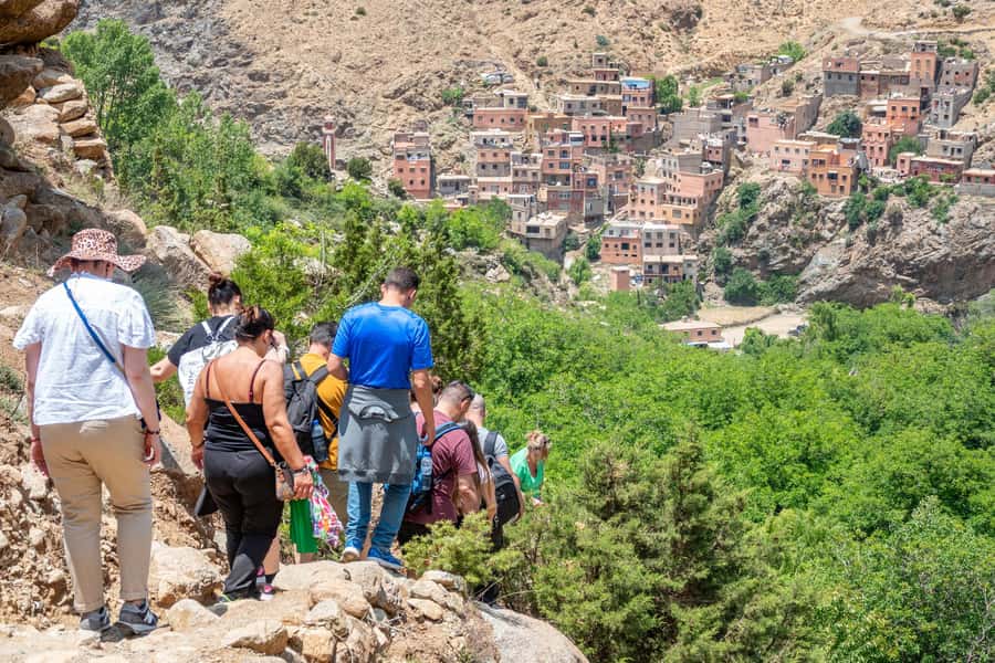 From Marrakech: Ourika Valley Trip, Waterfall Hike & Lunch - Amazigh villages and a Monday or Thursday souk