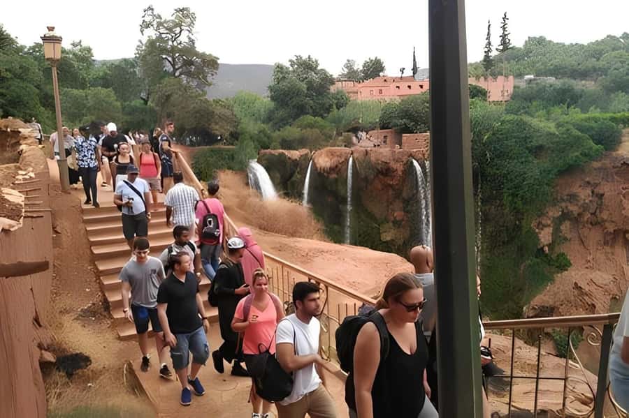 From Marrakech: Ouzoud Waterfalls Full-Day Guided Tour - The argan oil cooperative stop