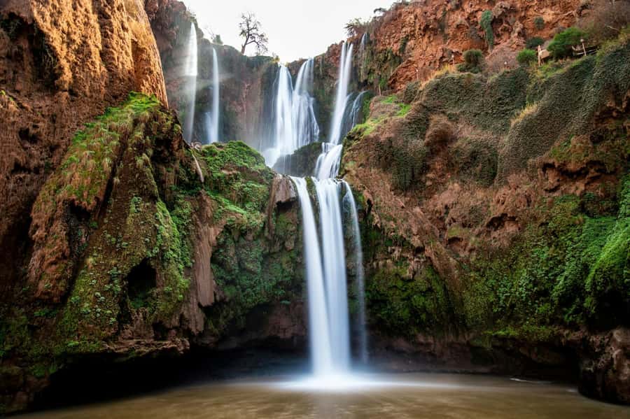 From Marrakech: Ouzoud Waterfalls Guided Hike and Boat Tour - The optional boat ride beneath the falls