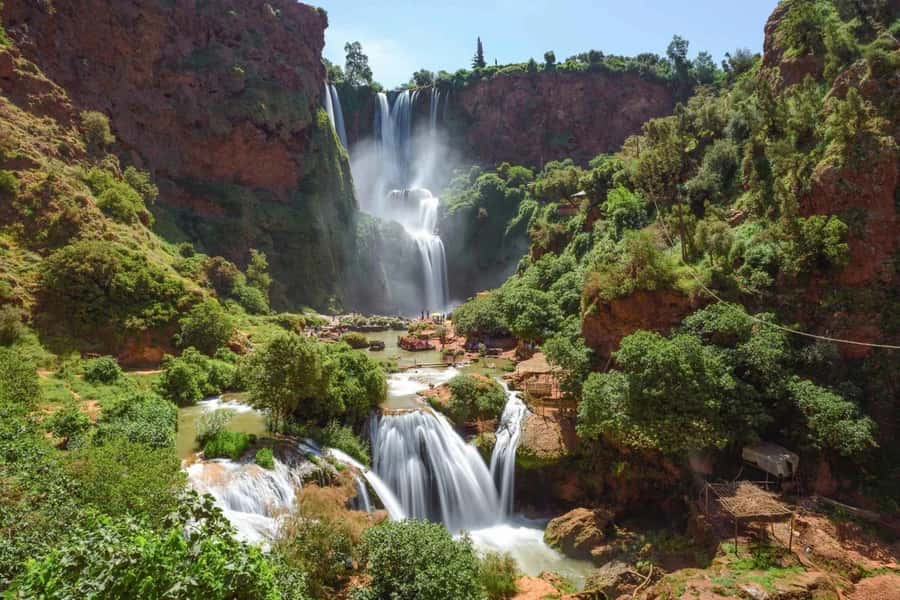 From Marrakech: Ouzoud Waterfalls Guided Hike and Boat Tour - What the guides and driver add