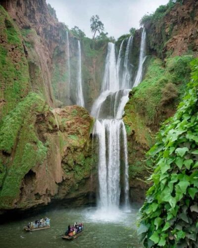 Ouzoud Waterfalls Guided Hike and Boat Trip
